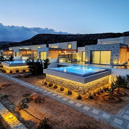 Aros Luxury Villas Lakki  Bagian luar foto