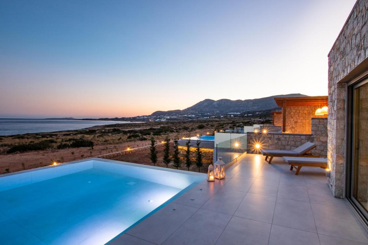 Aros Luxury Villas Lakki  Bagian luar foto