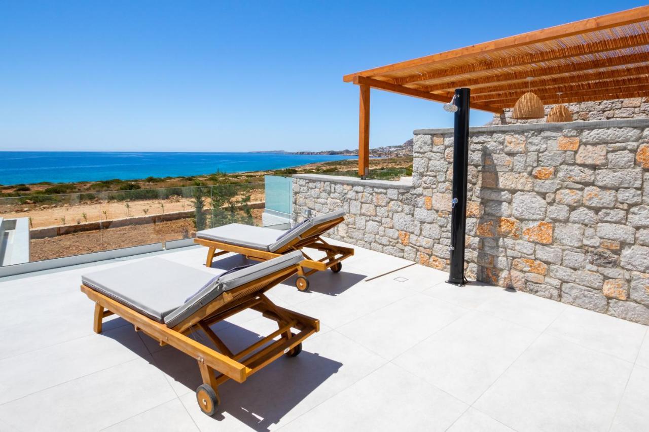 Aros Luxury Villas Lakki  Bagian luar foto