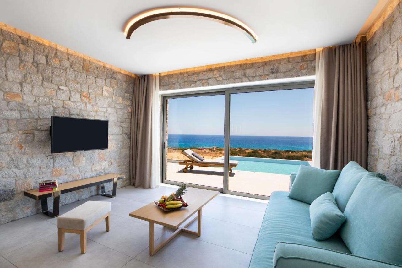 Aros Luxury Villas Lakki  Bagian luar foto