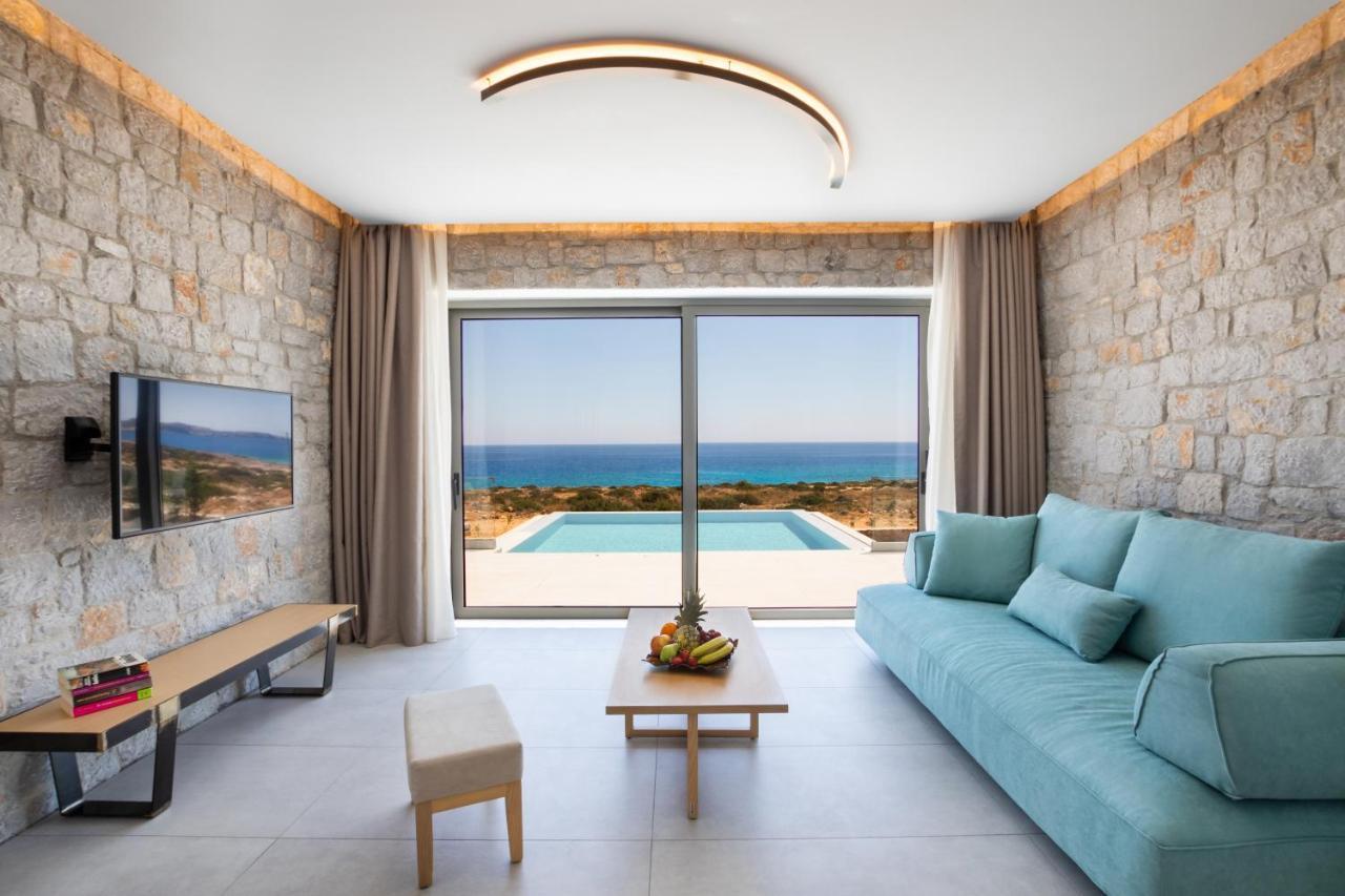 Aros Luxury Villas Lakki  Bagian luar foto