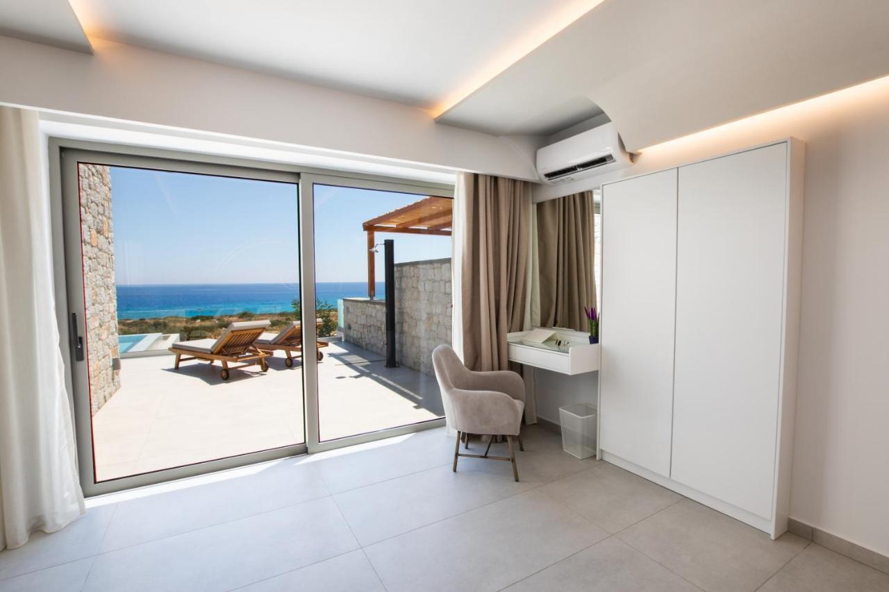 Aros Luxury Villas Lakki  Bagian luar foto
