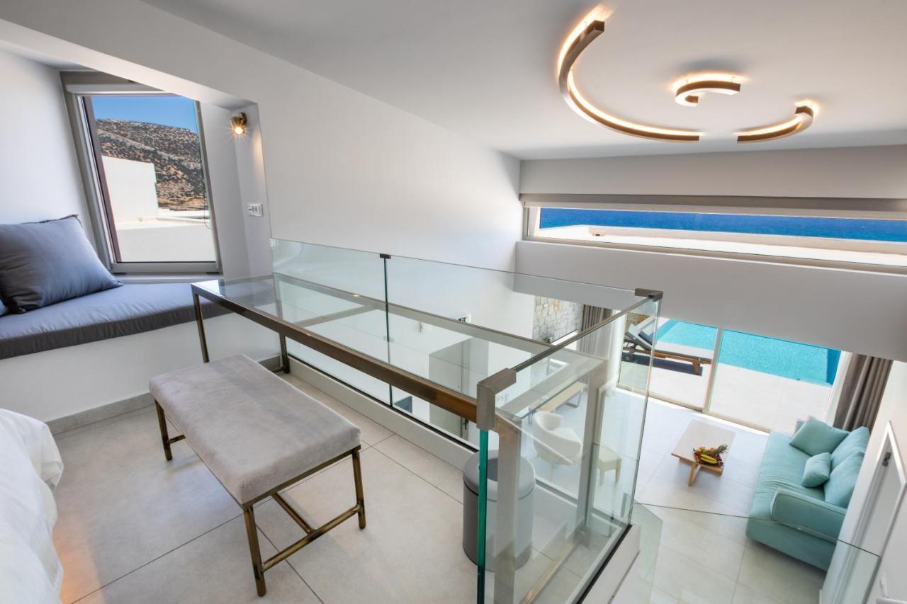 Aros Luxury Villas Lakki  Bagian luar foto