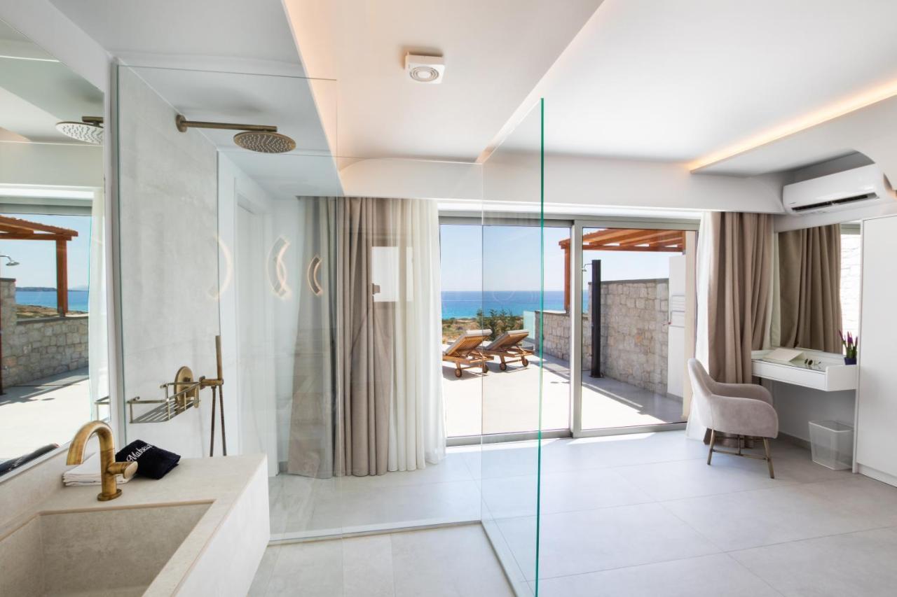 Aros Luxury Villas Lakki  Bagian luar foto