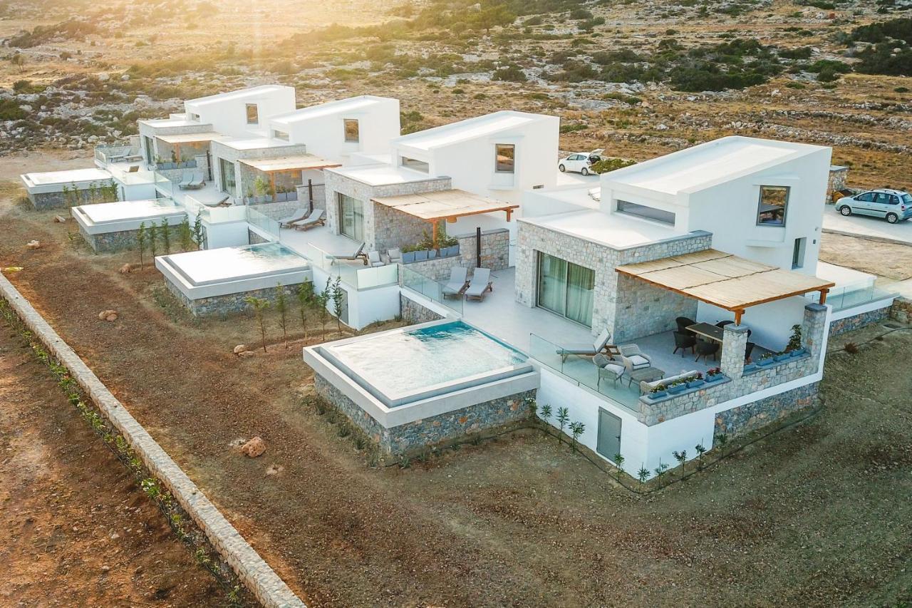 Aros Luxury Villas Lakki  Bagian luar foto