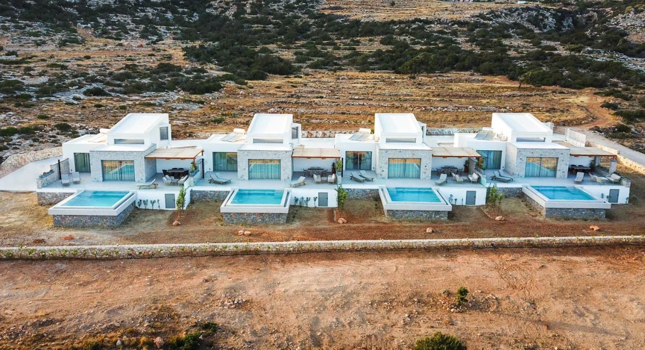 Aros Luxury Villas Lakki  Bagian luar foto