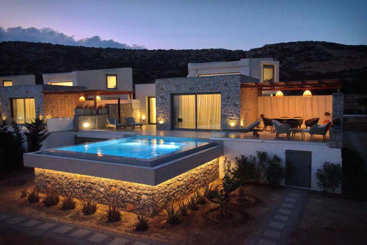 Aros Luxury Villas Lakki  Bagian luar foto