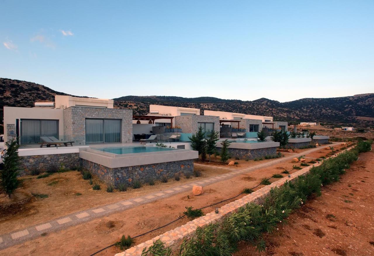Aros Luxury Villas Lakki  Bagian luar foto