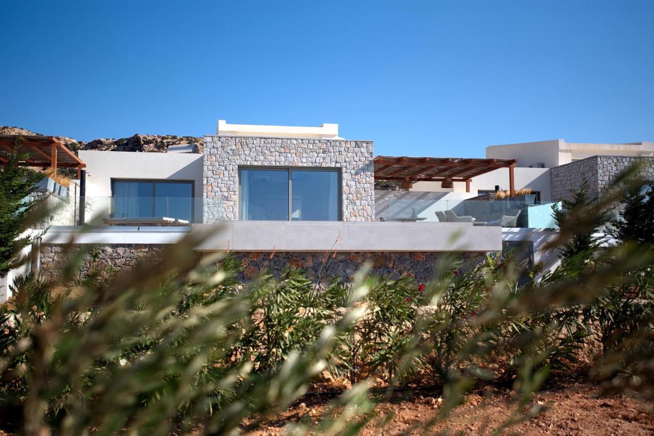 Aros Luxury Villas Lakki  Bagian luar foto